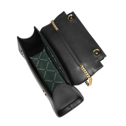 Sac à main pour femme bandoulière 041g noir napa