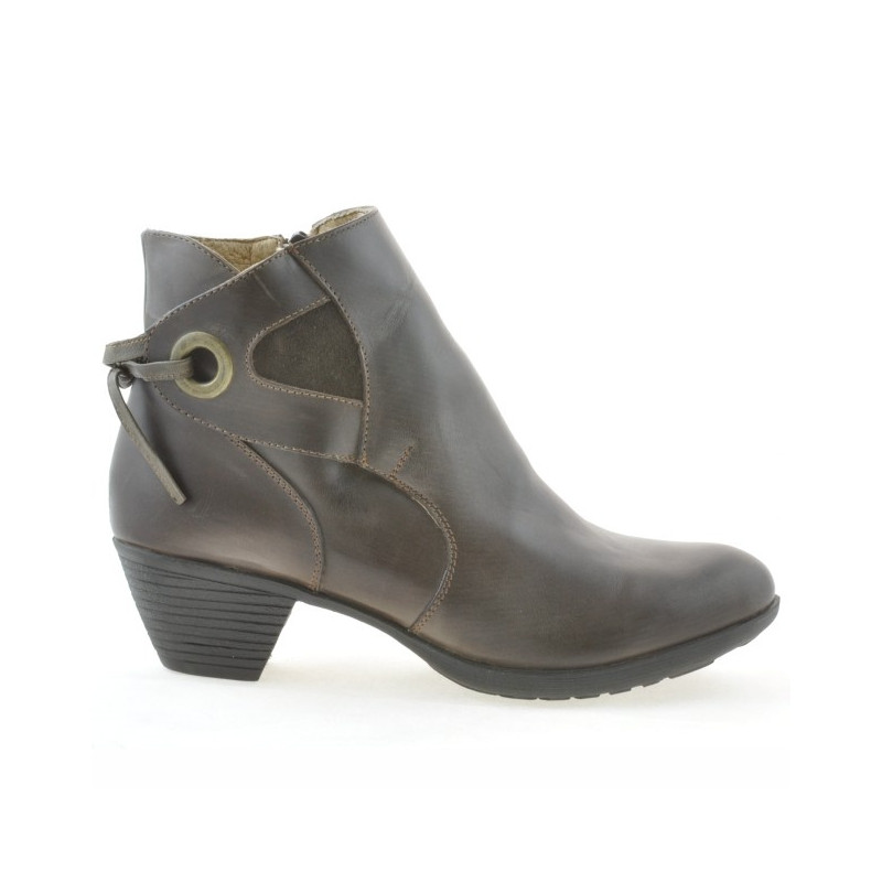 Bottes femme 3229 en café