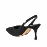Sandales femme 1343 noir velours