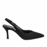 Sandales femme 1343 noir velours