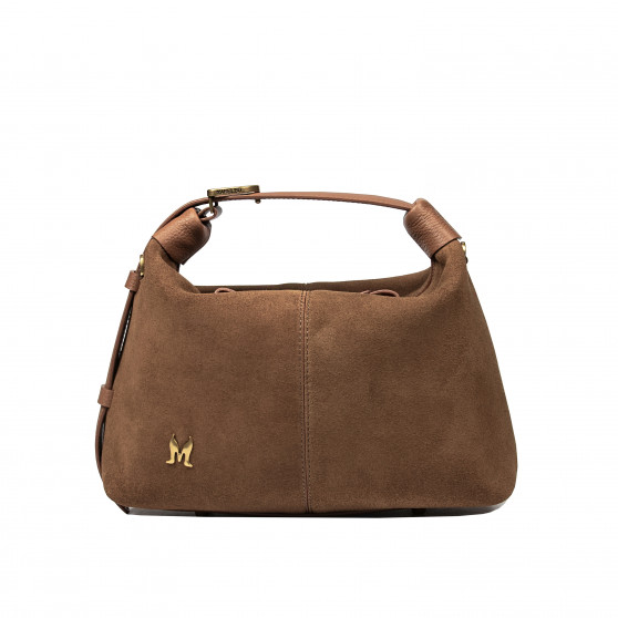Sac à main femme 037g daim marron Sac à main femme 037g daim marron