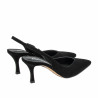 Sandales femme 1343 noir velours