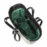 Sac de plage femme 044g 01 raphia noir