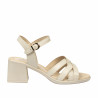 Sandales femme 5120 beige