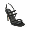 Sandales femme 1345 velours noir