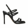 Sandales femme 1345 velours noir