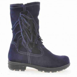 Bottes enfants 3208 indigo velours