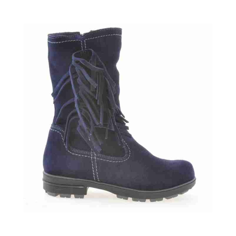 Bottes enfants 3208 indigo velours