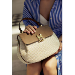 Sac à main femme 043g bufo taupe lifestyle