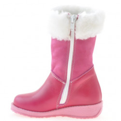 Bottes petits enfants 24c rose combiné