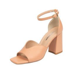 Sandales femme 1346 nude pêche