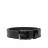 Ceinture homme 53b noir brillant