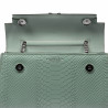 Sac à main pour femme à bandoulière 041g 01 croco pistache