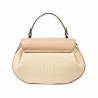 Sac à main pour femme 043g 01 nude+raphia