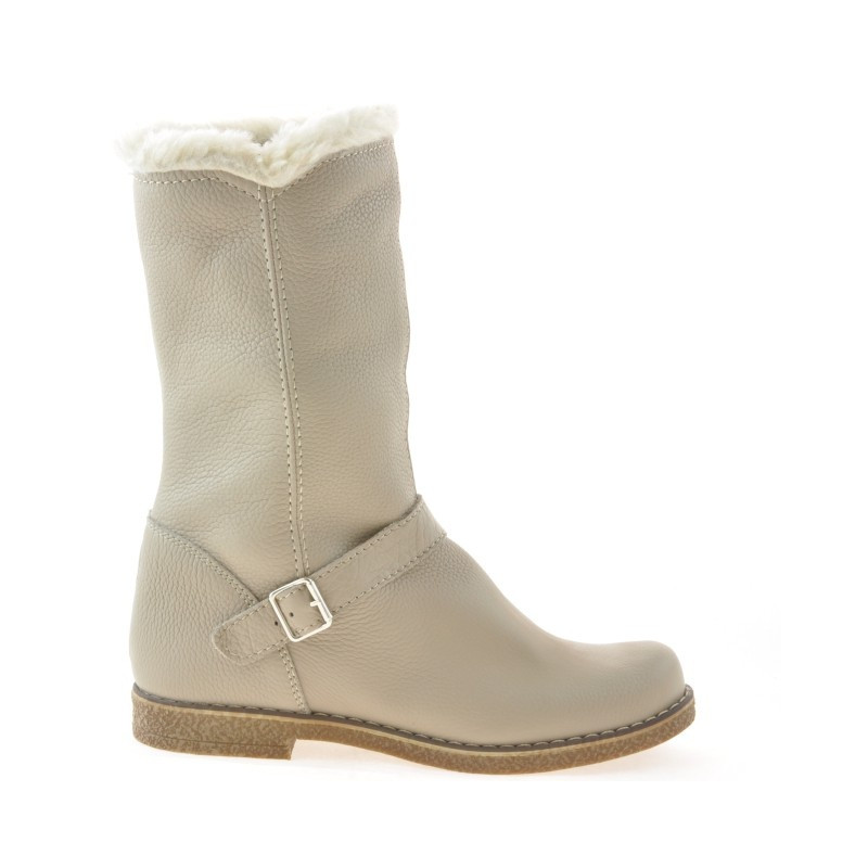 Bottes femme 3247 biz beige