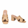 Sandales femme 1348 cappuccino