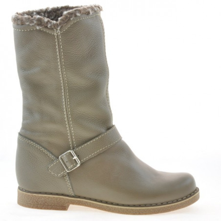 Bottes femme 3247 biz kaki