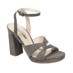 Sandales femme 1347 sable velours