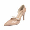 Chaussures élégantes femme 1350 vernis beige