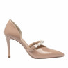 Chaussures élégantes femme 1350 vernis beige