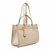 Sac de plage pour femme 045g nude+raphia
