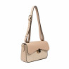 Sac à main femme d'épaule 046g nude+raphia