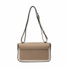 Sac à main femme bandoulière 046g 01 cappuccino+raphia