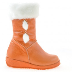 Bottes petits enfants 24c orange