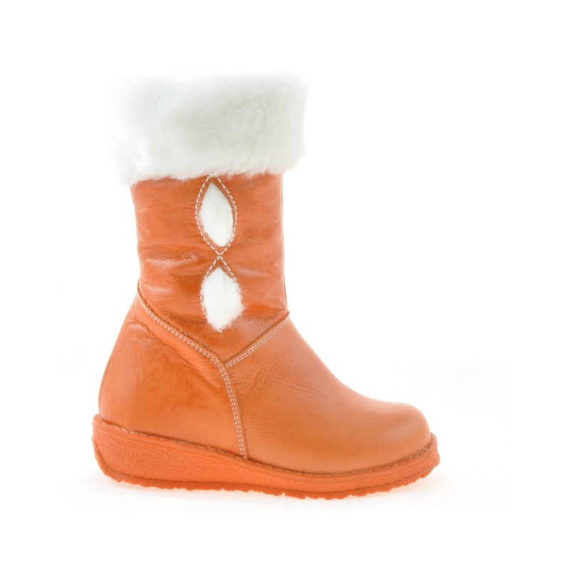 Bottes petits enfants 24c orange