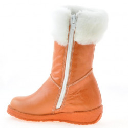 Bottes petits enfants 24c orange