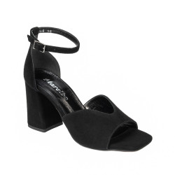 Sandales femme 1346 noir velours