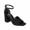 Sandales femme 1346 noir velours