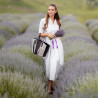 Sac de plage femme 044g 01 raphia noir lifestyle