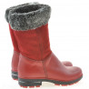 Bottes enfants 3202 rouge combiné