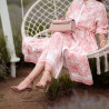 Sac à main femme bandoulière 041g rose poudre saffiano lifestyle