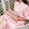Sac à main femme bandoulière 041g rose poudre saffiano lifestyle
