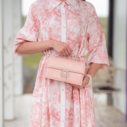Sac à main femme 039g 01 rose poudré lifestyle