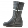 Bottes enfants petits 25c noir+blanc