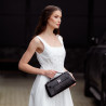 Sac à main femme à bandoulière 041g 01 croco verni noir lifestyle