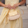 Sac à main femme 042g jaune beurre + raphia lifestyle