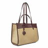 Sac de plage pour femme 045g 01 bordeaux+raphia
