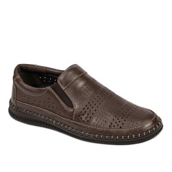 Mocassins hommes 925 café