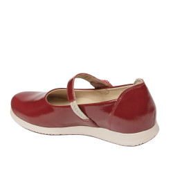 Chaussures enfants 2029 vernis rouge