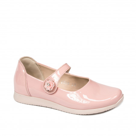 Chaussures enfants 2029 vernis nude