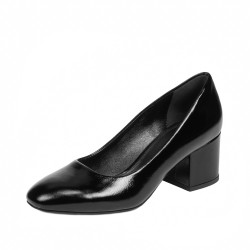 Chaussures élégantes femme 1356 vernis noir