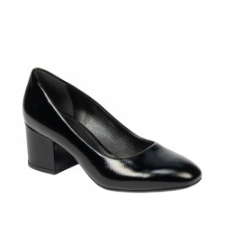 Chaussures élégantes femme 1356 vernis noir