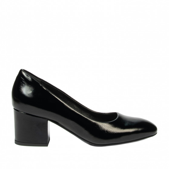 Chaussures élégantes femme 1356 vernis noir