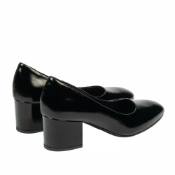 Chaussures élégantes femme 1356 vernis noir