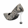 Chaussures élégantes femme 1357 serpent