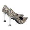 Chaussures élégantes femme 1357 serpent